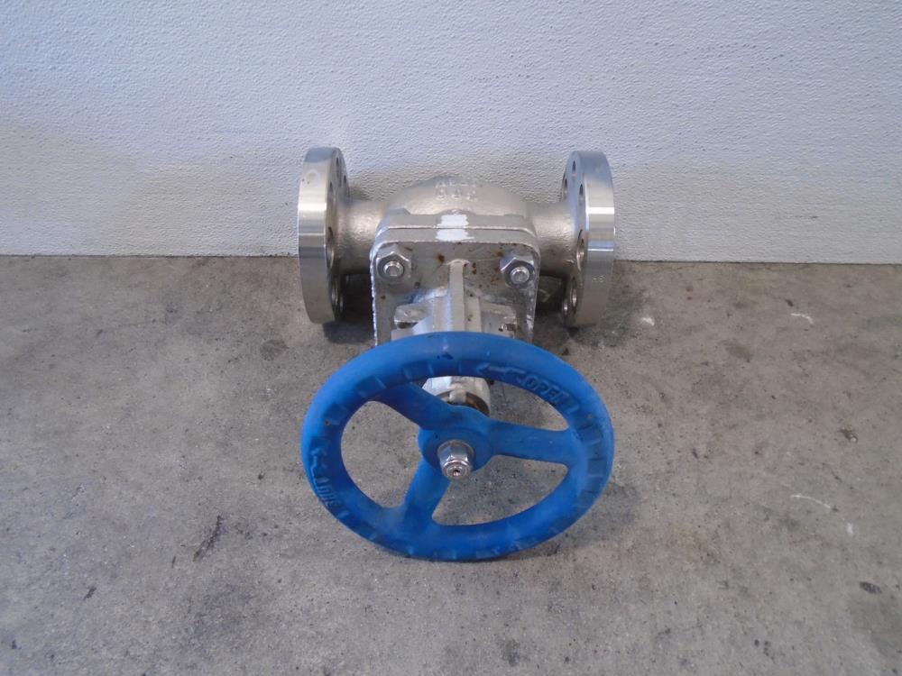 TY 2" 300# CF8M Globe Valve 202RF0912